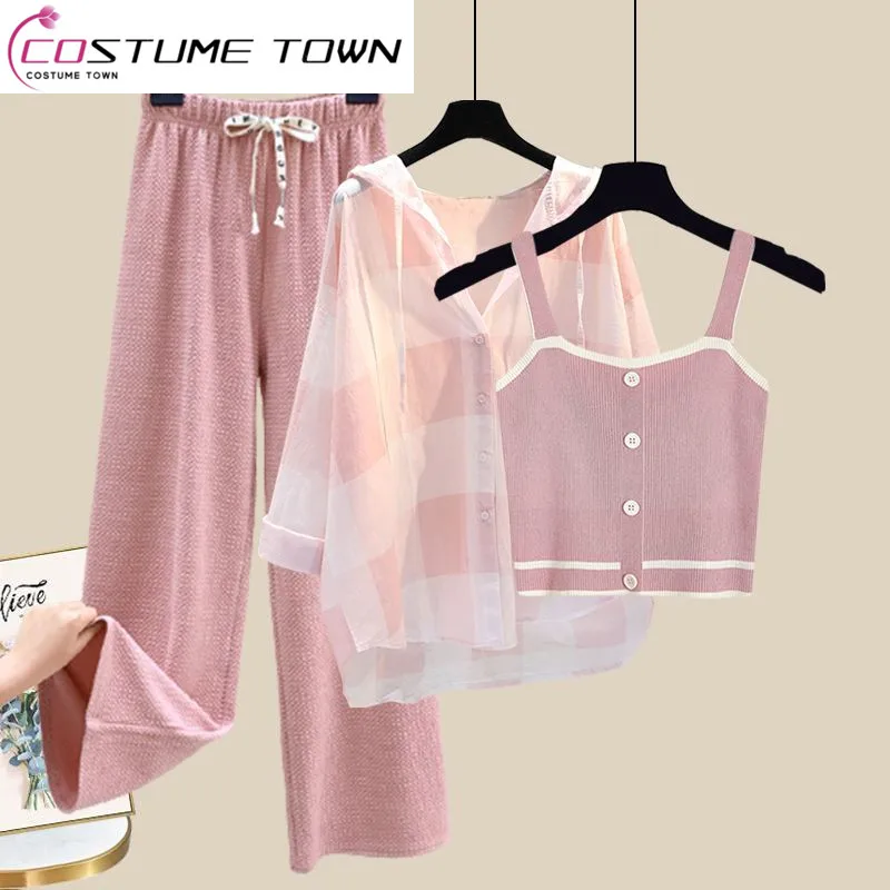 Большой женский летний комплект женская новая Солнцезащитная рубашка 2023 тонкий