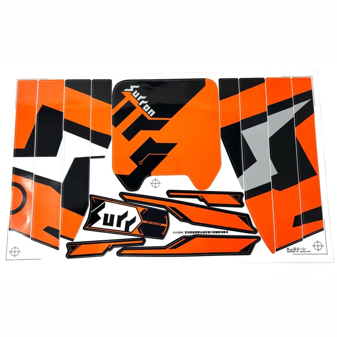 SURRON светильник Bee наклейка апельсин Kit Orange Storm Body stickers for LBX