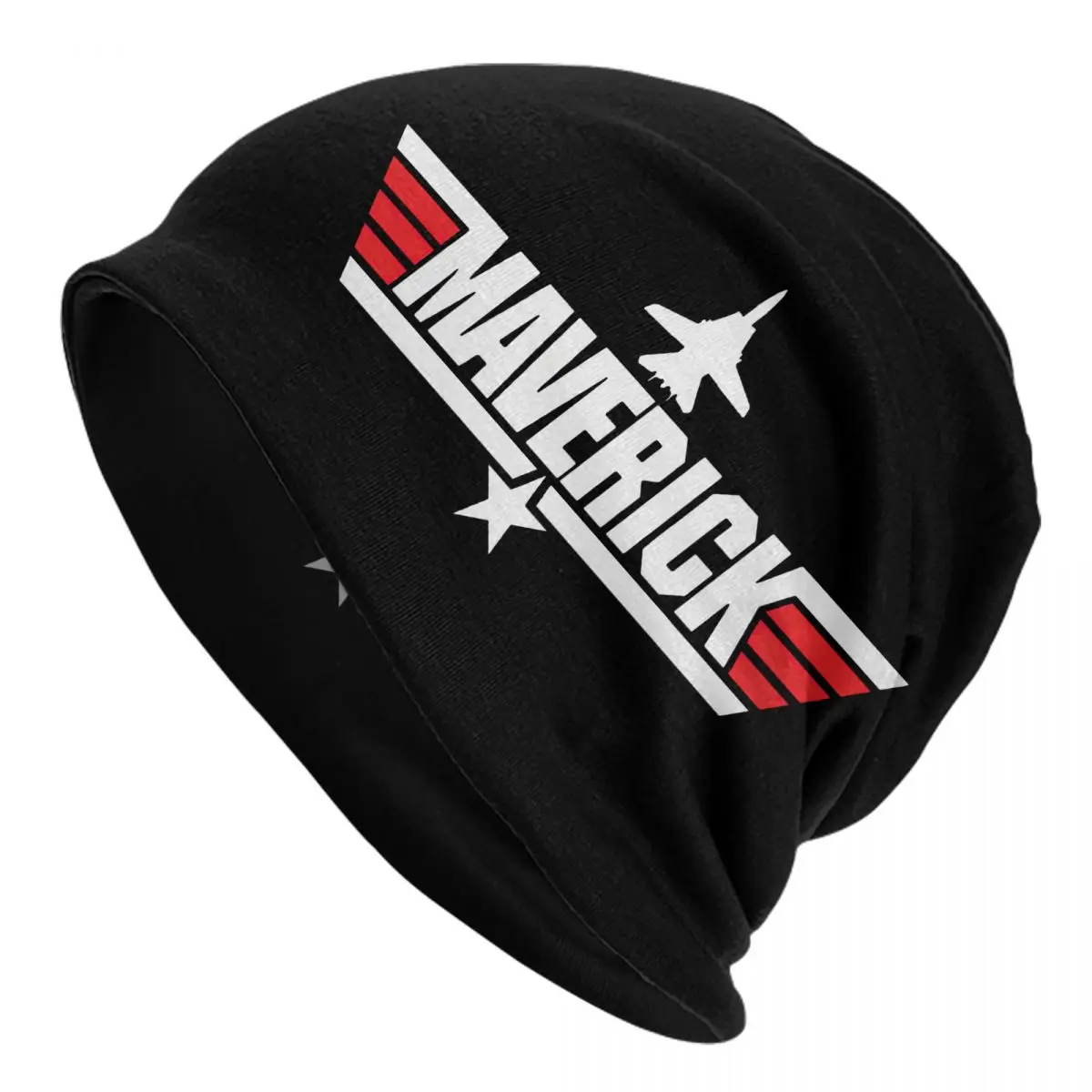 Custom Top Gun Adult Men's Women's Knit Hat Keep warm winter Funny knitted hat