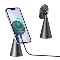 15wmax supper strong magnetic wireless chargeing stand for iphone 12 13 series 360 rotation and can be used as a car charger