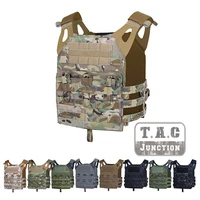 emerson tactical cp style jpc vest for airsoft combat paintball multicam lite edition jumpable plate carrier w 2pcs foam plates