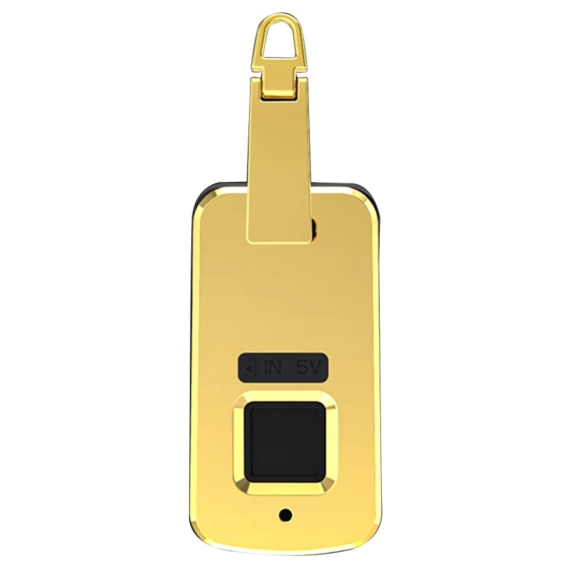 

Anti-Theft Fingerprint Padlock Luggage Padlock USB Rechargeable Waterproof
