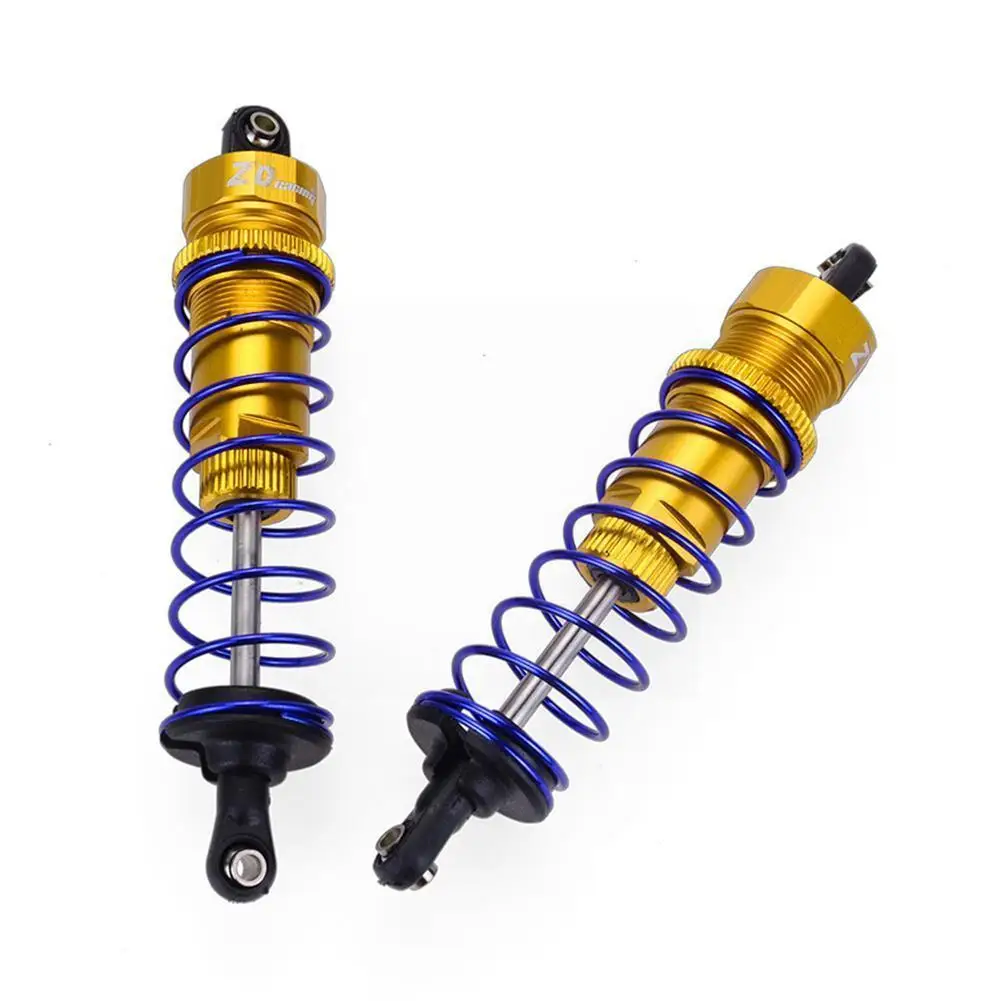 

4pcs For Zd Racing 7359 1/10 Aluminium Alloy Shock Absorber Assembled Full Metal Big Bore Shocks Front Q4s6