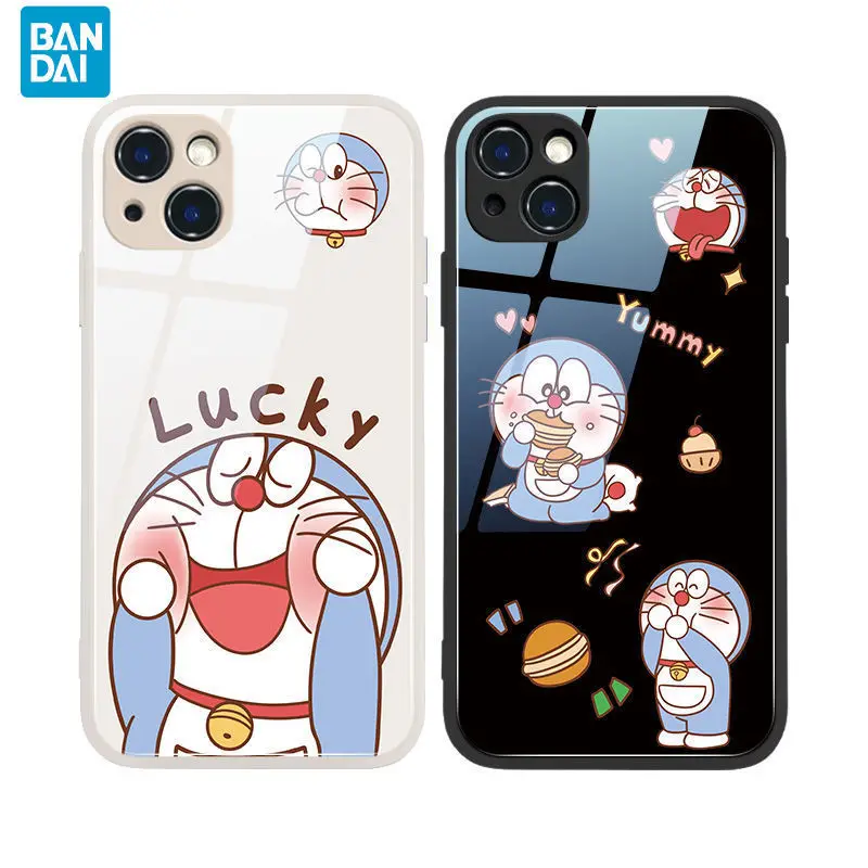 

Bandai Doraemon Phone Case for Iphone13/12/1/Xs/Xr/6/7/8 Couple Soft Shell