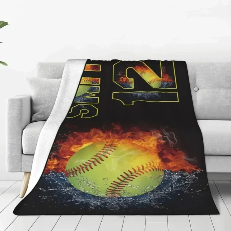 Индивидуальное одеяло для мягкого мяча для комфорта и уникального использования | BKKid219/ 60x80 дюймов