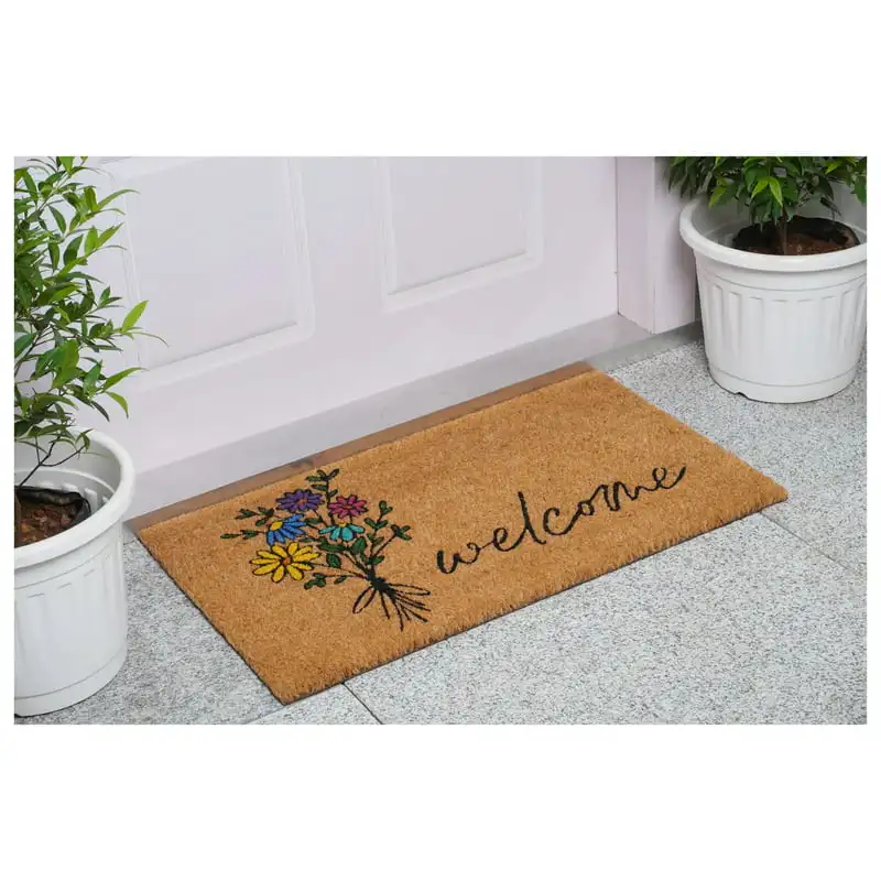 

Spring Flowers Bouquet Doormat 17" x 29"