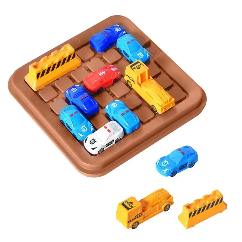 

Brain Teaser Car Game Smart Travel STEM Logic Brain Game Card Puzzle Game Toys For Kids Boys Girls 5 And Up