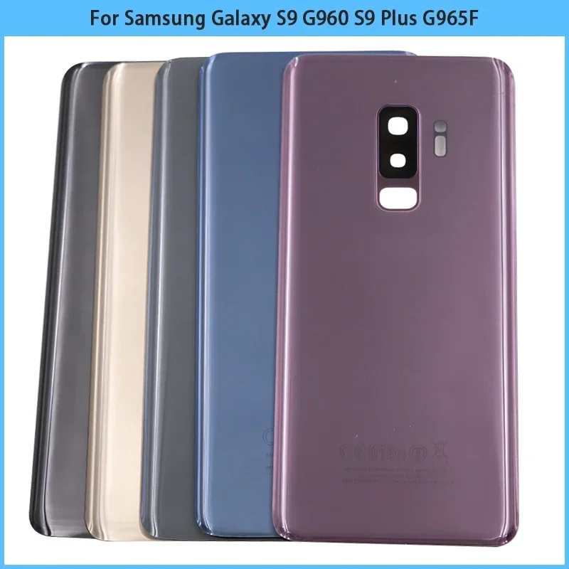 Новинка для Samsung Galaxy S9 g960/S9 Plus g965 SM-G965F задняя крышка аккумулятора дверь стеклянная