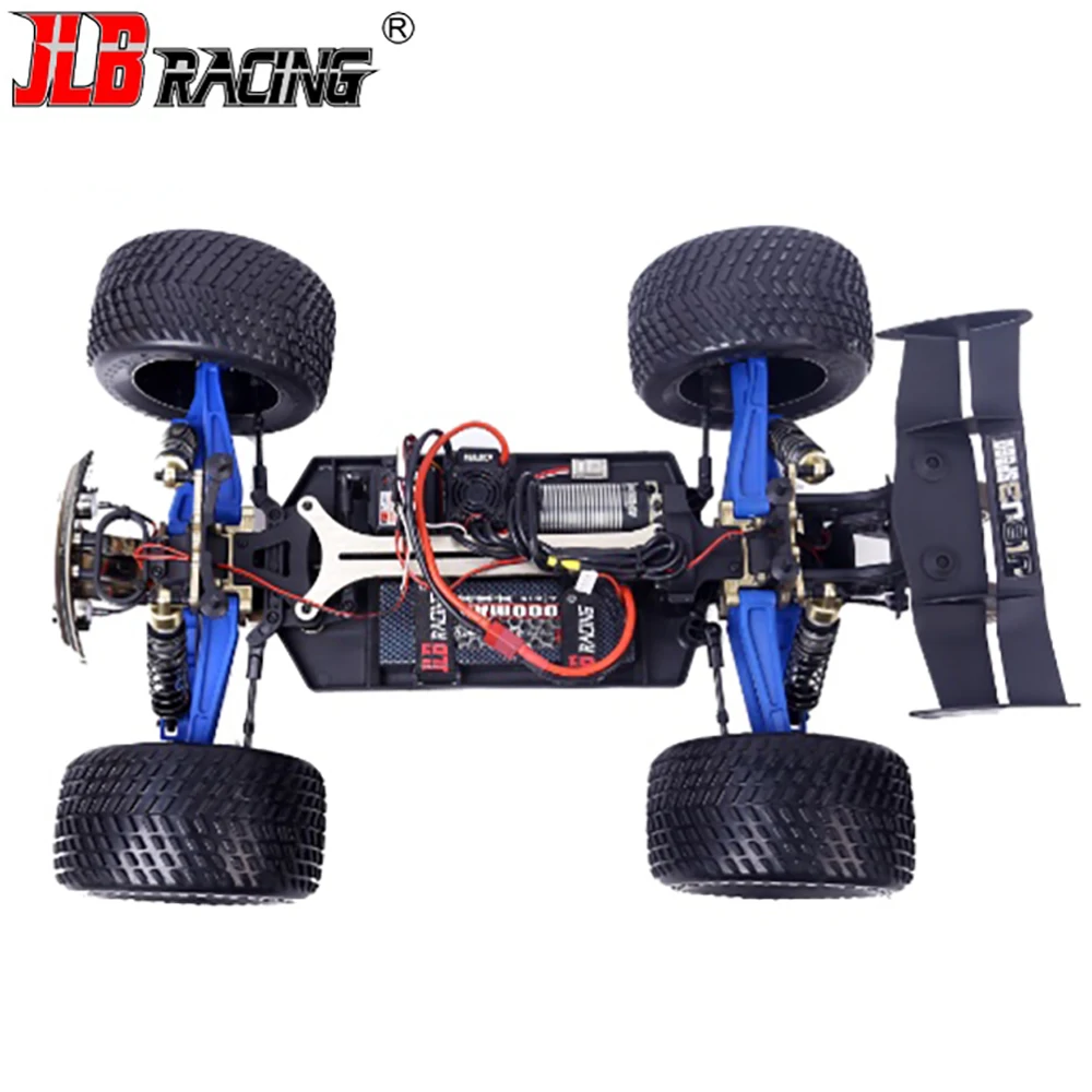 JLB Racing 1:10 2.4CHz 4WD Truck J3 Speed Brushless Electric Head-up Somersault Remote Control Buggy Off-road Vehicle - Гоночный автомобиль на пульте управления JLB Racing 1:10 масштаба, с четырьмя приводами и электрическим двигателем без щеток, способный