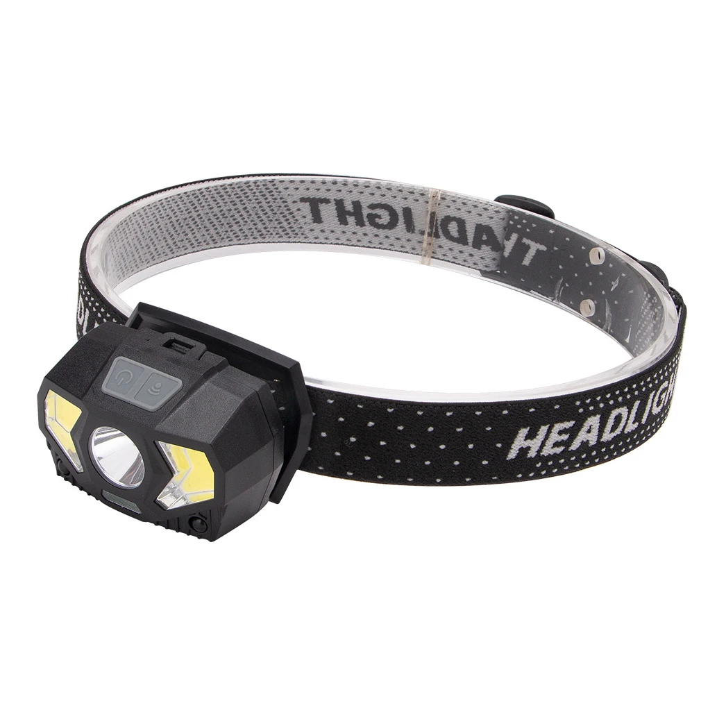 

Headlamp ABS 7-gear Adjustable Focusing Flashlight Lighting Headlight Head Lantern Light Outdoor Activities Supply
