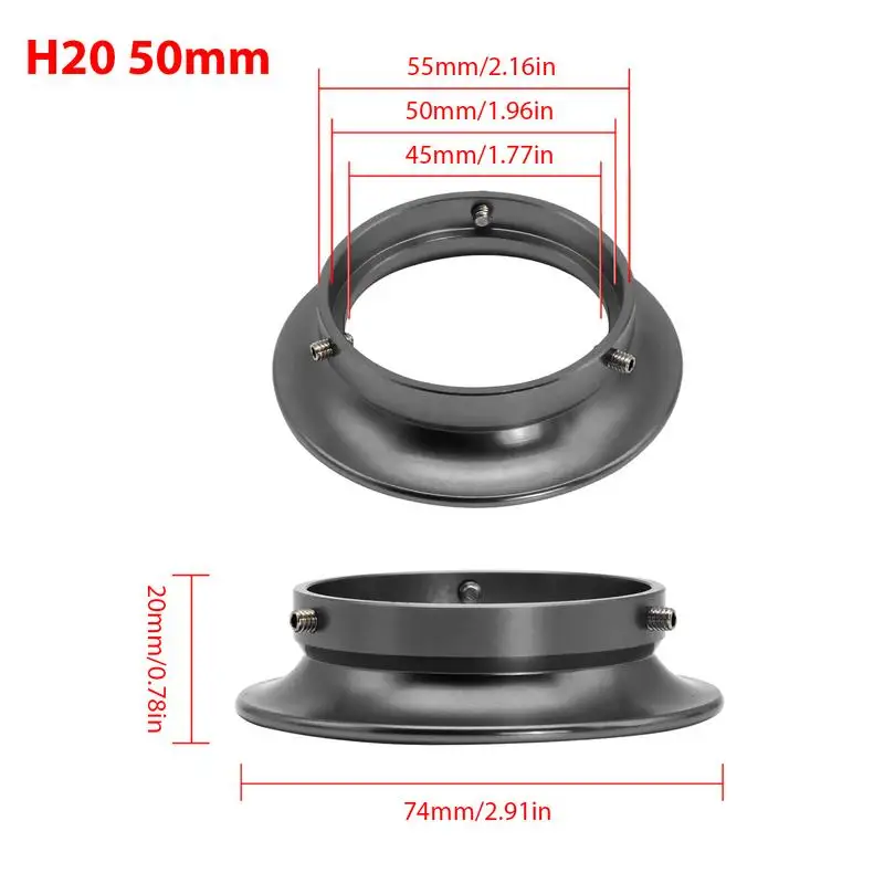 Воздушный фильтр рупорная чашка 50/55 мм карбюратор алюминиевый сплав впускной