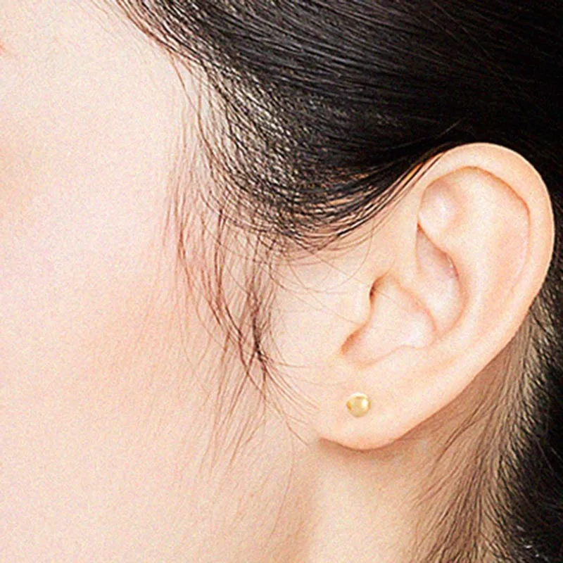 Женские изысканные ювелирные изделия из 14-каратного золота титановые стальные