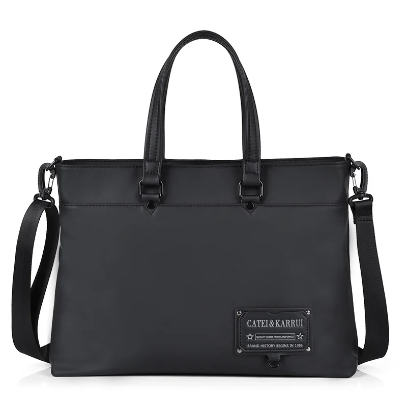 Men Oxford Briefcase Male Business Casual Handbags Men's Large Capacity Bags Laptop Bags Documents Storage Bag Fashion Shoulder