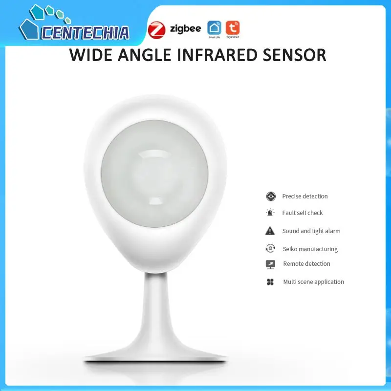 

Small Infrared Passive Detector Smart Life Zigbee Gateway Required Tuya Zigbee Pir Motion Sensor Low Battery Warning Battery