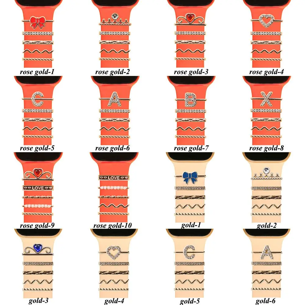 

5 шт., силиконовые браслеты для умных часов Apple Watch