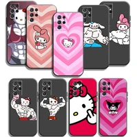 hello kitty cute phone cases for samsung galaxy a31 a32 a51 a71 a52 a72 4g 5g a11 a21s a20 a22 4g soft tpu back cover