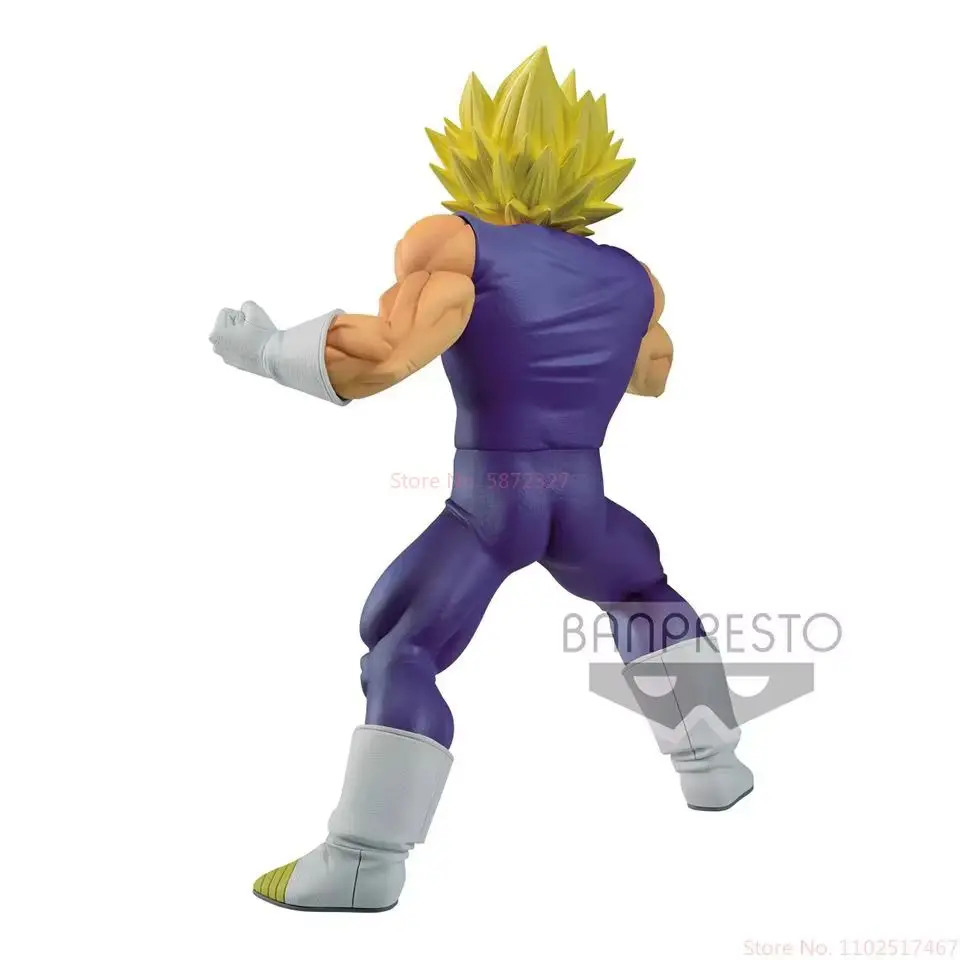 Подлинная оригинальная фигурка Bandai Dragon Ball Z Vegeta Maximatic 2 0 19 см игрушки для детей