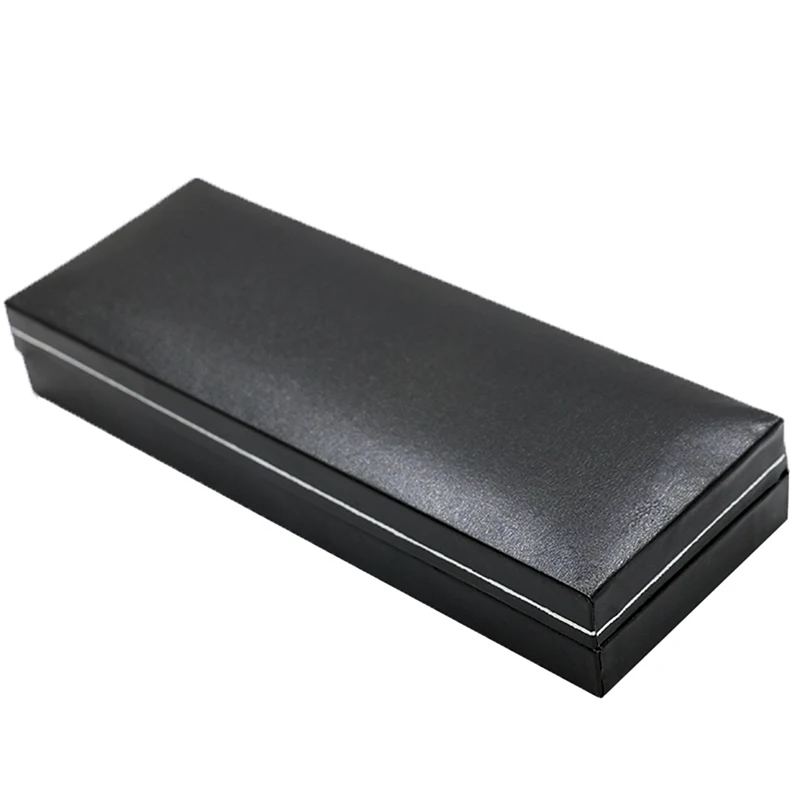 

PU Case Pen Storage Box Stationery Organizer School Office Use Transparent