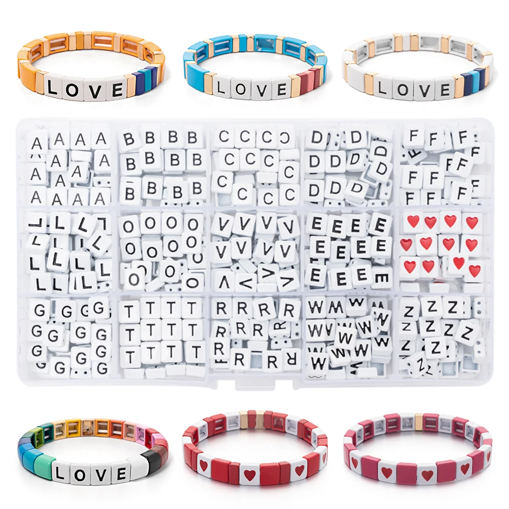 Beads For Jewelry Making Mix And Match Colorful Enamel Tile Beads Boho Beads Beads For Jewelry Making Diy Craft Summer Jewelry