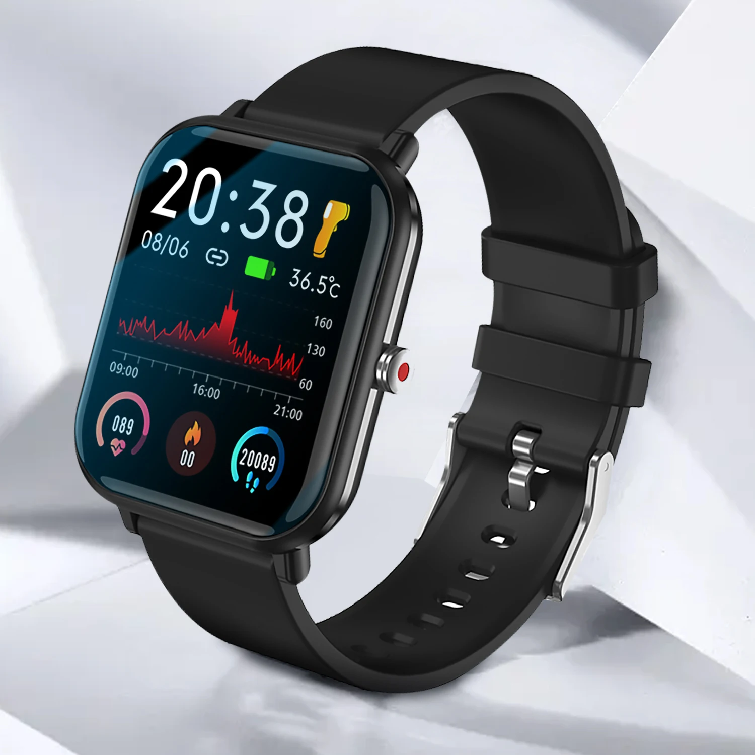 

Женские электронные часы с сенсорным экраном, спортивные водонепроницаемые Смарт-часы IP67 с Bluetooth для Android и iOS