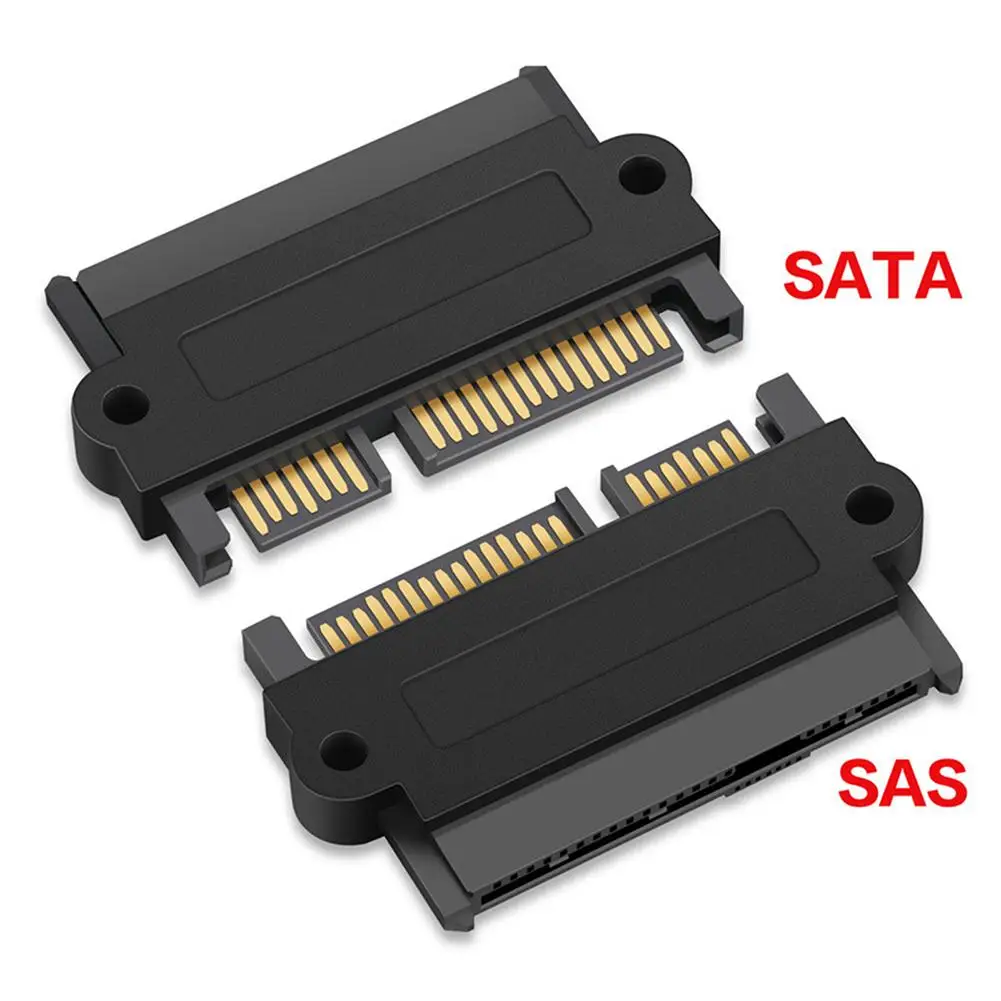 

Professional SFF-8482 SAS To SATA 180 Degree Angle Adapter Converter Straight Head Motherboard Port SAS Adapter
