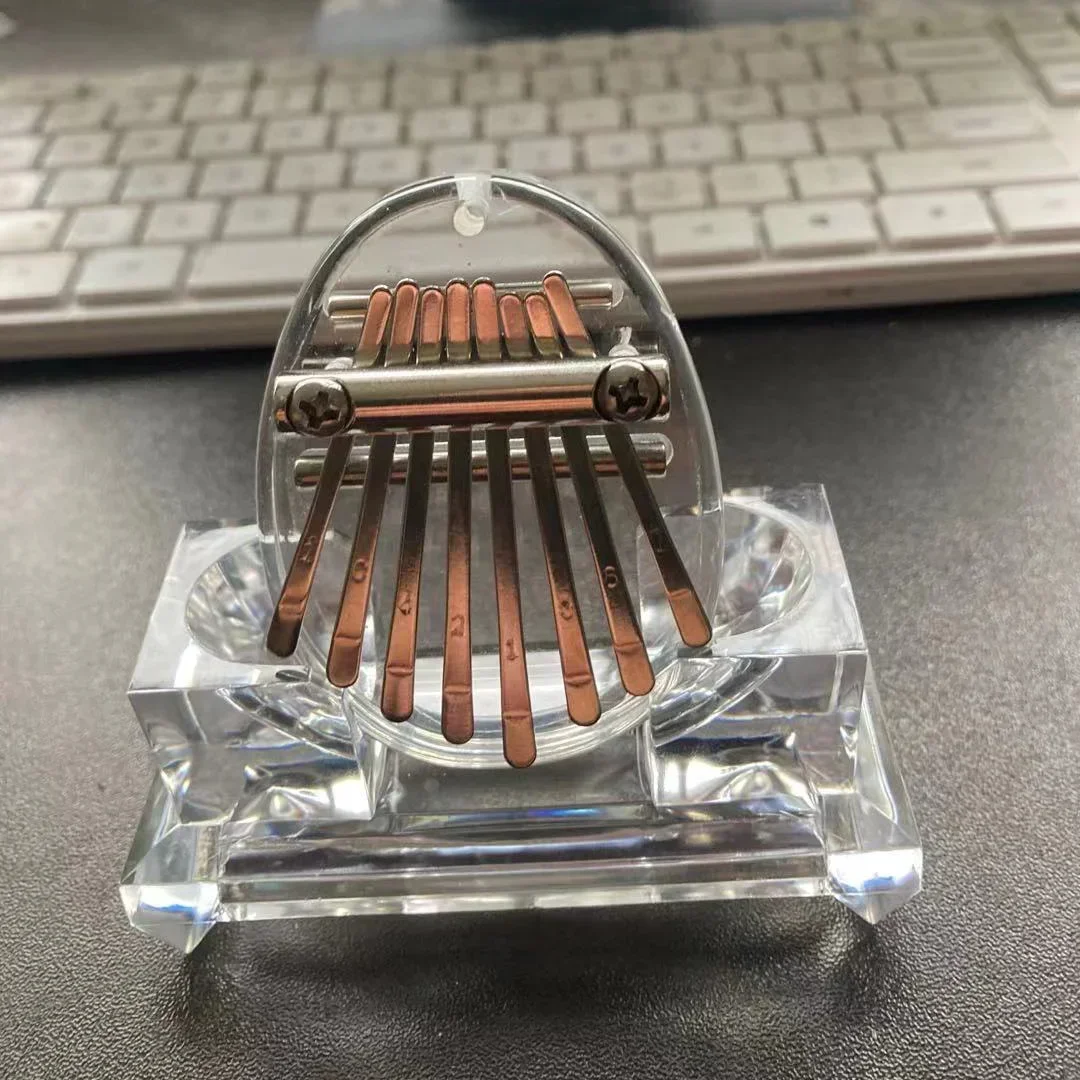 

Wearable Key Music Keyboard Thumb Musical Piano Mini Acrylic 8 Sports Gifts Kalimba Instrument Child Gift Cute Small Wooden