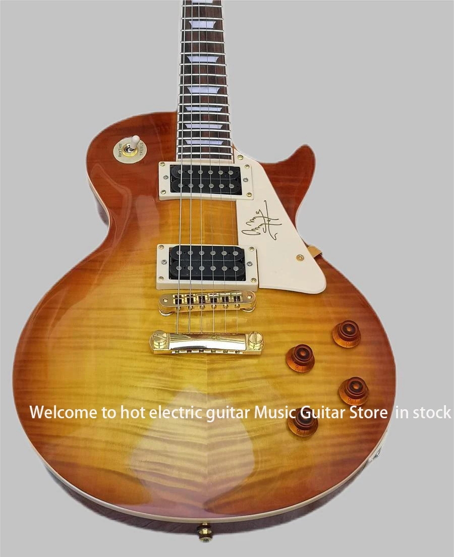 Электрогитара Jimmy Page No1 цельный корпус и 1 гриф бридж Abr-1 стандартный |