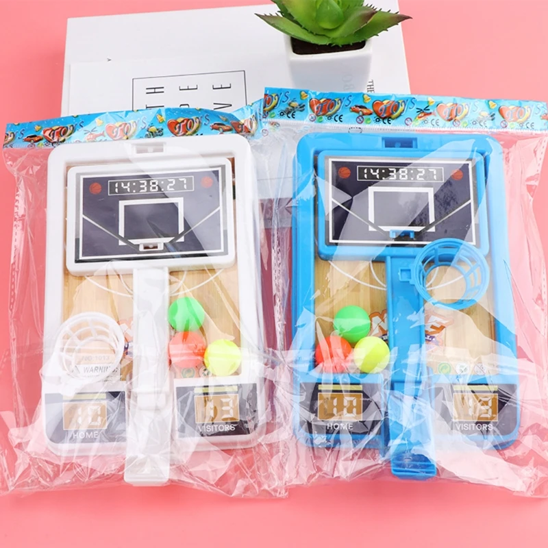 Мини баскетбольная площадка комнатная настольная игра с 3 мячиками 1