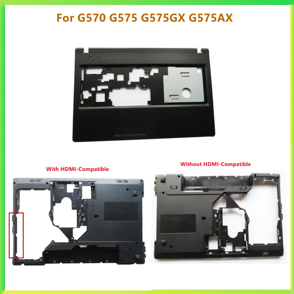Верхний чехол для ноутбука Lenovo G570 G575 G575GX G575AX без/с HDMI-совместимым корпусом
