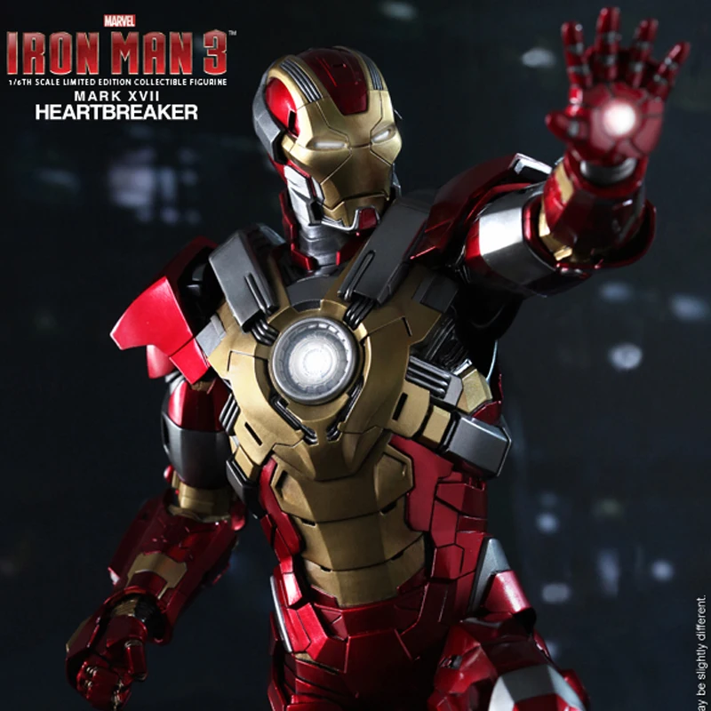 

HOTTOYS Avengers Iron Man MK17 Mms212 Heartbreaker 1/6Th Scale Ironman MARK17 Action Figures Metal Anime Decor Collectible Model