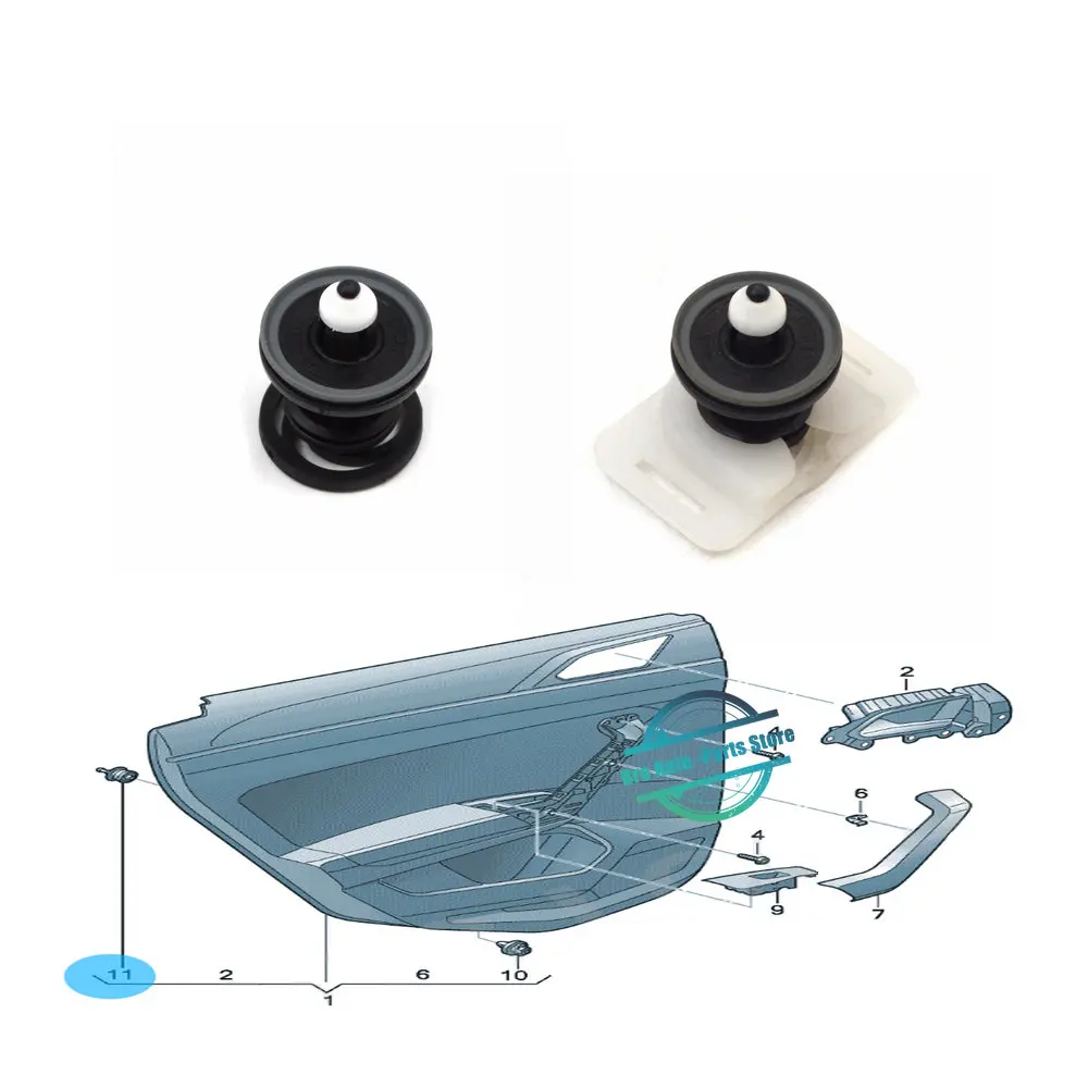 

For passat B6 B7 B8 Jetta CC Golf 6 Golf 7 Tiguan Polo Touran Door Clamp Door Interior Clamp 7L6 868 243 7L6868243