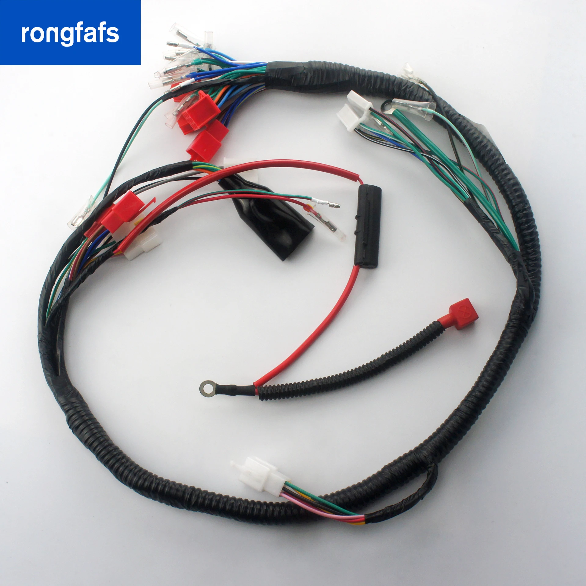 

Motorcycle Accessories Harness Wire ZJ-125cc & CG-125 with 5 Gear Shift Whole Body Wiring Electric Cables Harness Wires