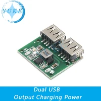 9v 12v 24v to 5v dc dc step down power supply module dual usb output 3a car charger charging voltage regulator 6 26v