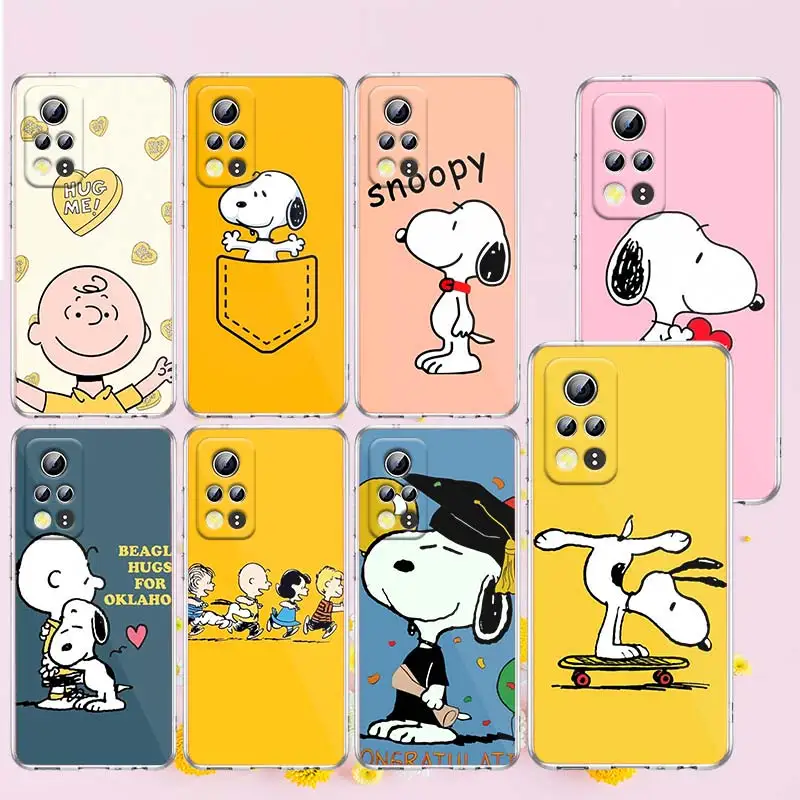 

Love Snoopy Cartoon Art For Honor 30S 30 20S 20E 20 9S 9 9X 8X 8A 8C 8 7C 7A Pro Max Lite Pro RU Transparent TPU Phone Case