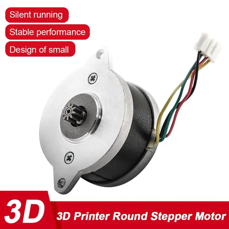 

Круглый шаговый электродвигатель Nema14 для 3D-принтера VORON0.1 Nema14 с удлинительным кабелем 70 см