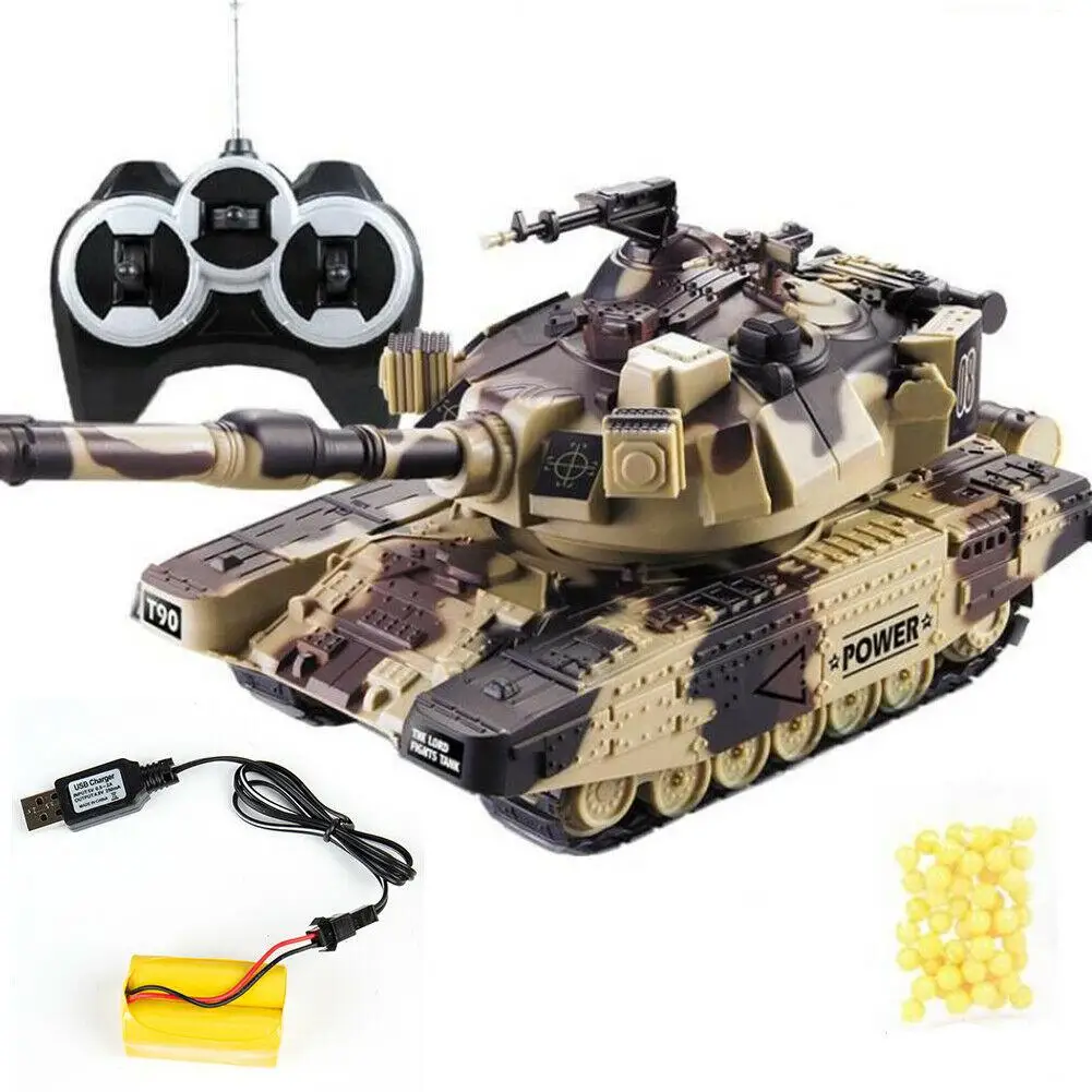 

Тяжелый Большой интерактивный Военный танк 1:32, игрушечный автомобиль с дистанционным управлением, модель пуль для стрельбы, электронные игрушки для мальчиков