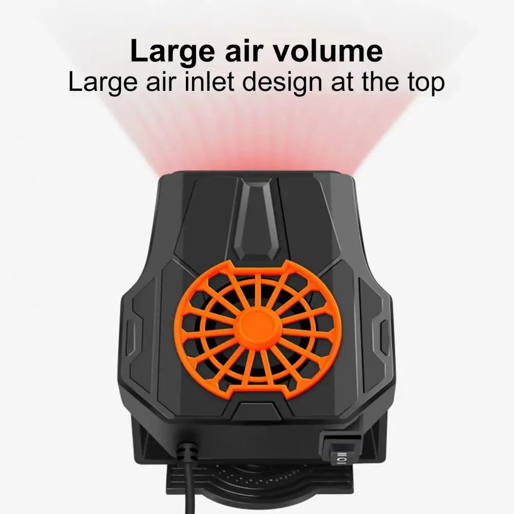 2 в 1 автомобильный вентилятор для лобового стекла с поворотом на 360 градусов |