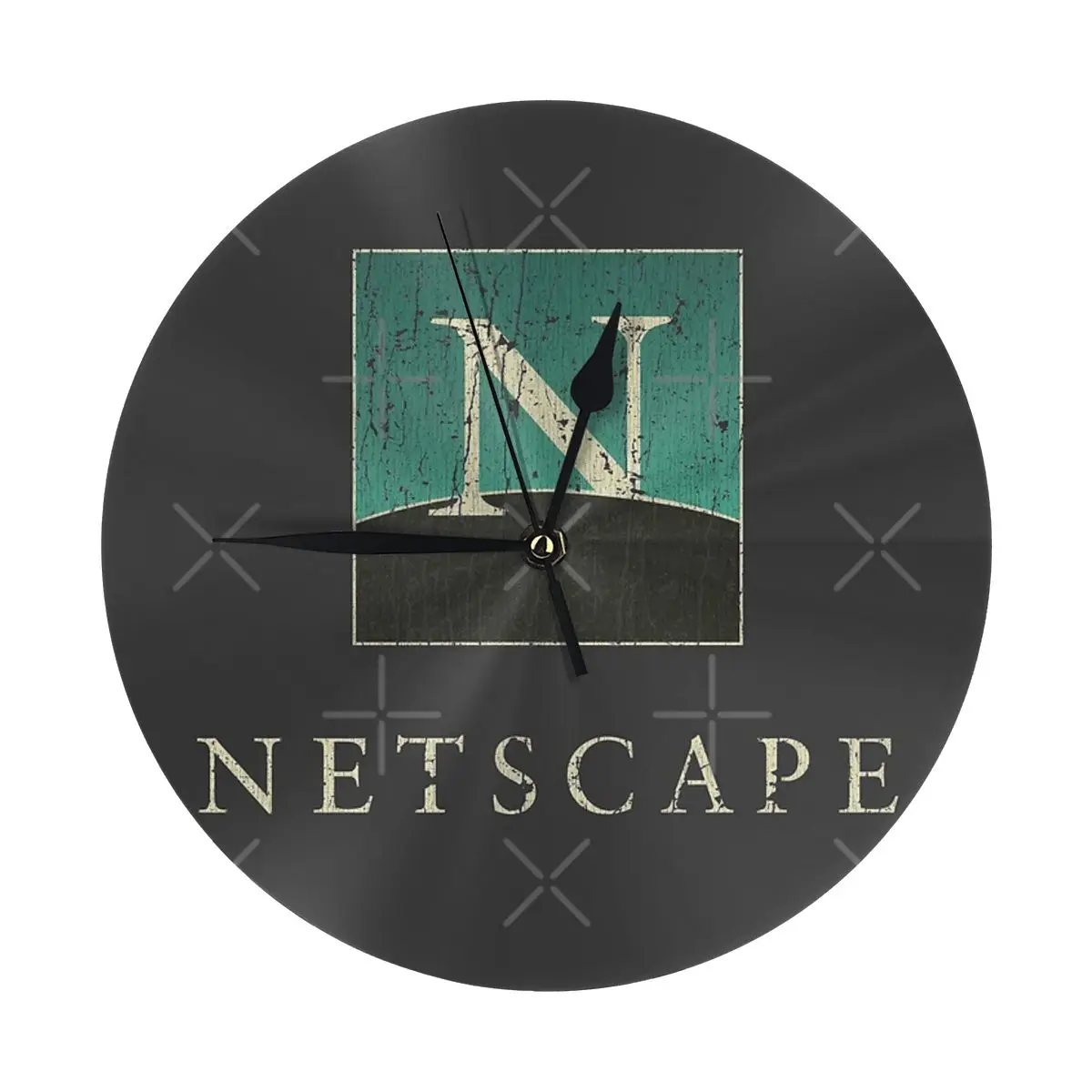 Настенные часы Netscape декоративные круглые для комнаты необходимые украшения