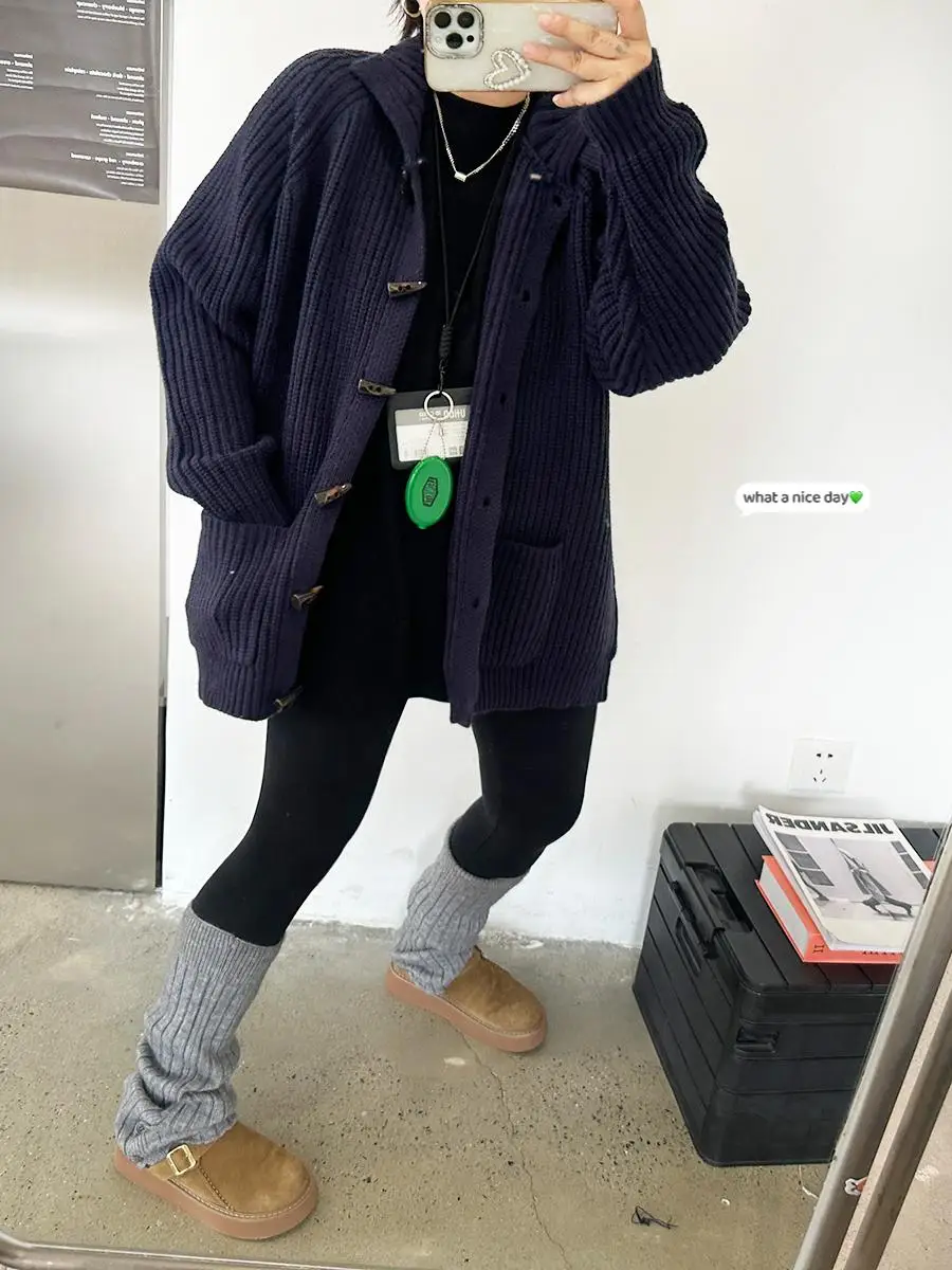 Стрижка в форме мисс гриба осень 2023 новинка корейский универсальный свитер стиле