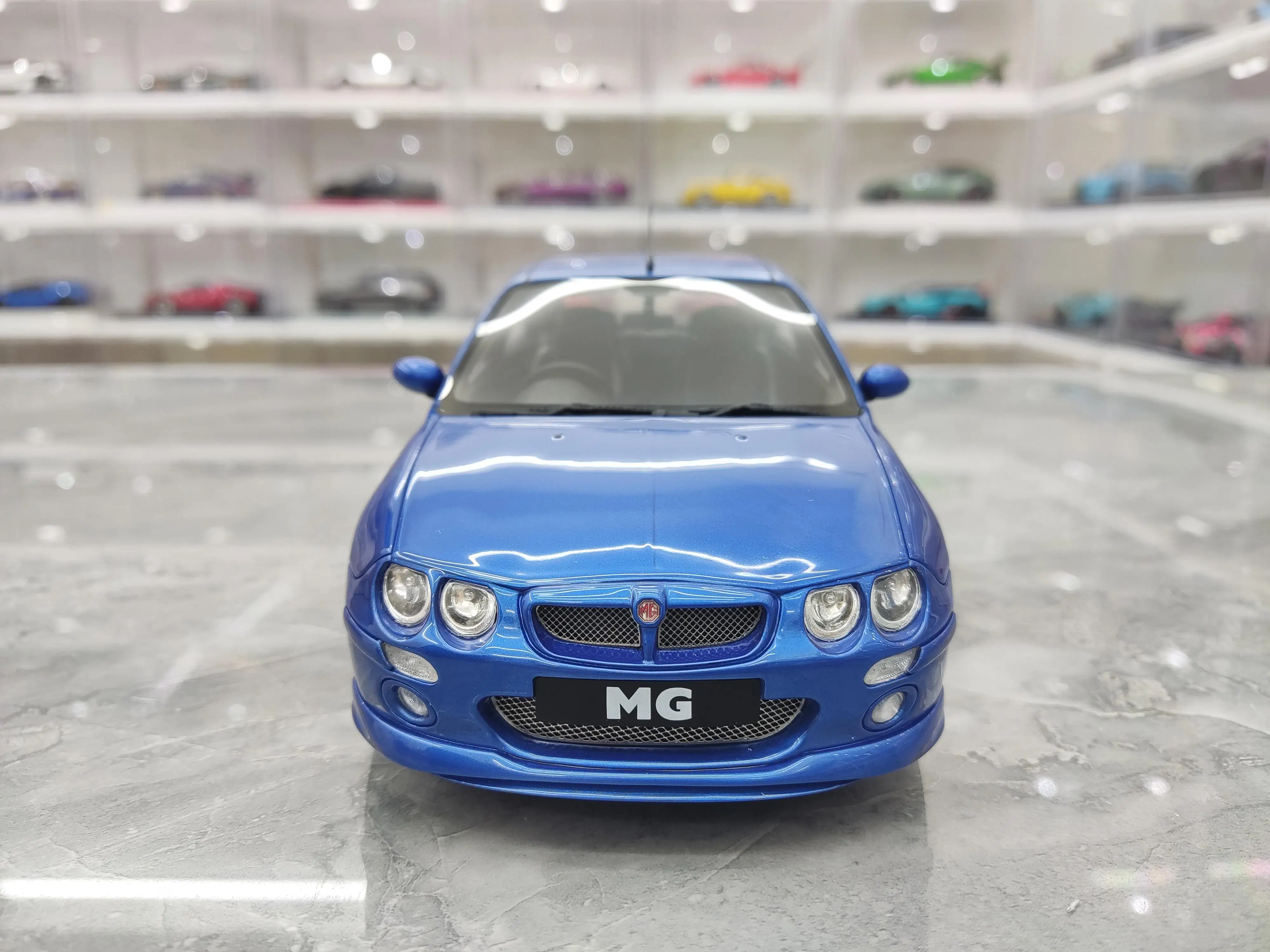 OTTO 1:18 мг 160 ZR 2001 синий ограниченный по 2000 штук имитация смолы статическая модель