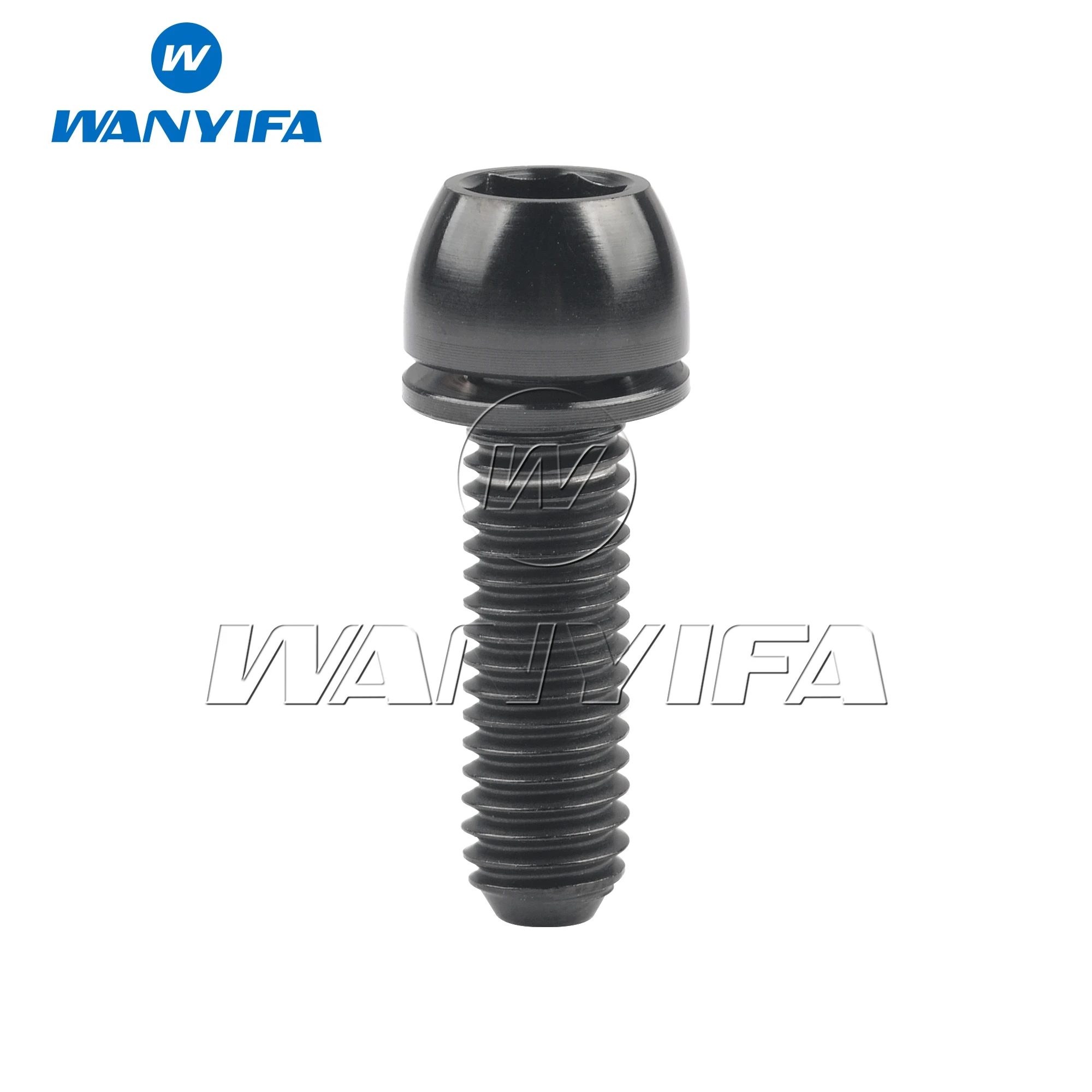 

Титановый Ти-болт Wanyifa M6x18/20 мм с шайбой, болты с шестигранной головкой для велосипедного тормоза, 4/10 шт.