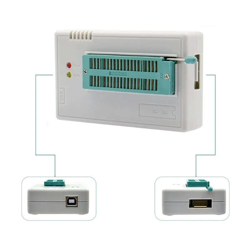 Фото Модернизированный универсальный USB-программатор T48-TL8663G/TL866II Plus №4