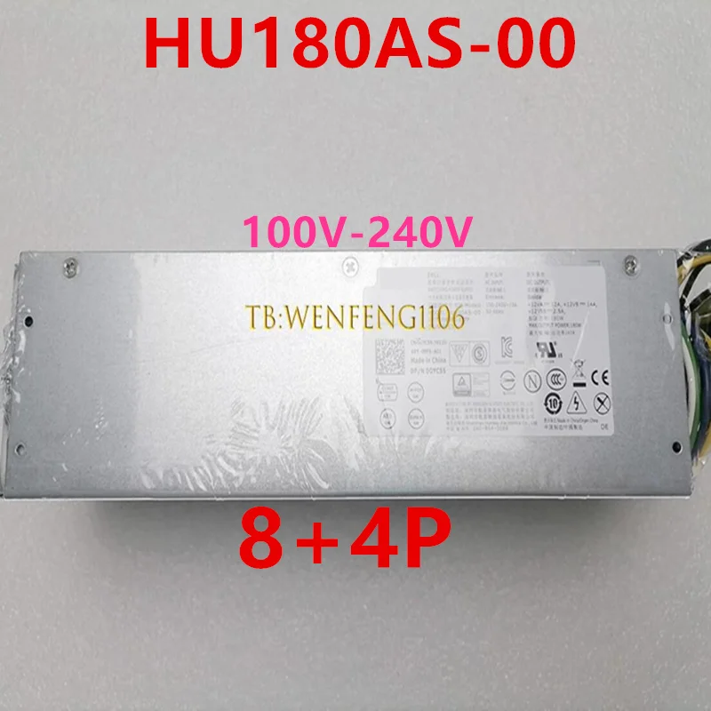 

Оригинальный новый блок питания для DELL Optiplex 3040 5040 7040 3650 SFF 8Pin 180W, HU180AS-00 0GYC55 GYYC55