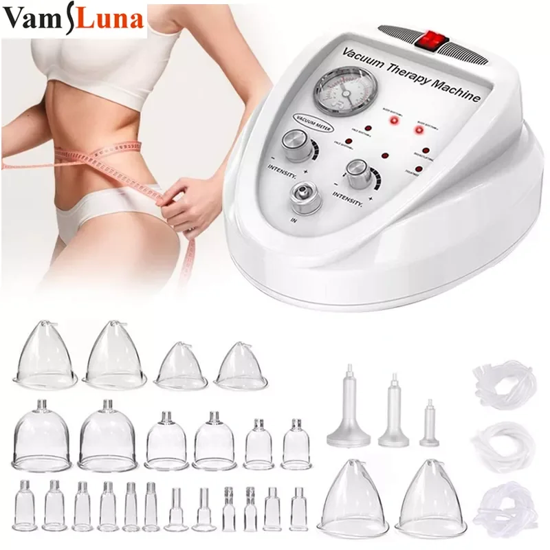

Breast Massager Machine, Electrical Vacuum Massage Therapy Device, Enlargement Pump Lifting Breast & Body Shaping Beauty