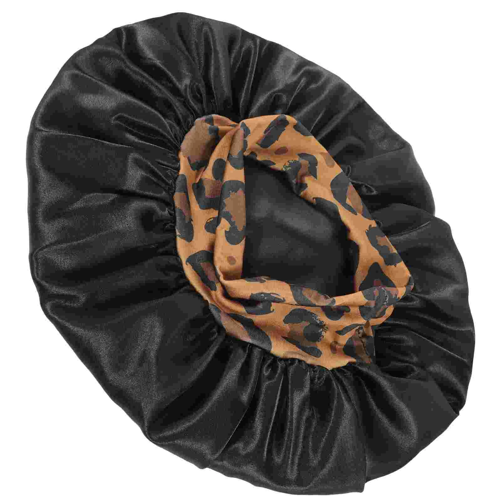 

Camping Girls Sleeping Turban Household Hats Lightweight Women Polyester Bonnet