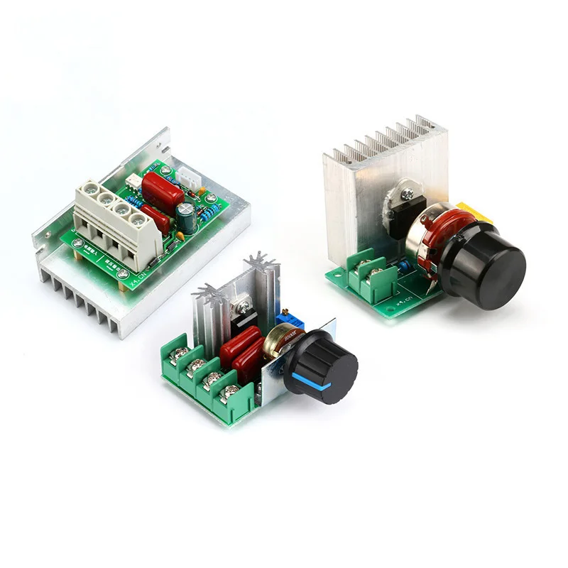 2000 Вт/3800 Вт/5000 Вт/10000 Вт тиристорный высокомощный электронный регулятор напряжения 220 В цифровой регулятор напряжения контроллер регулирования