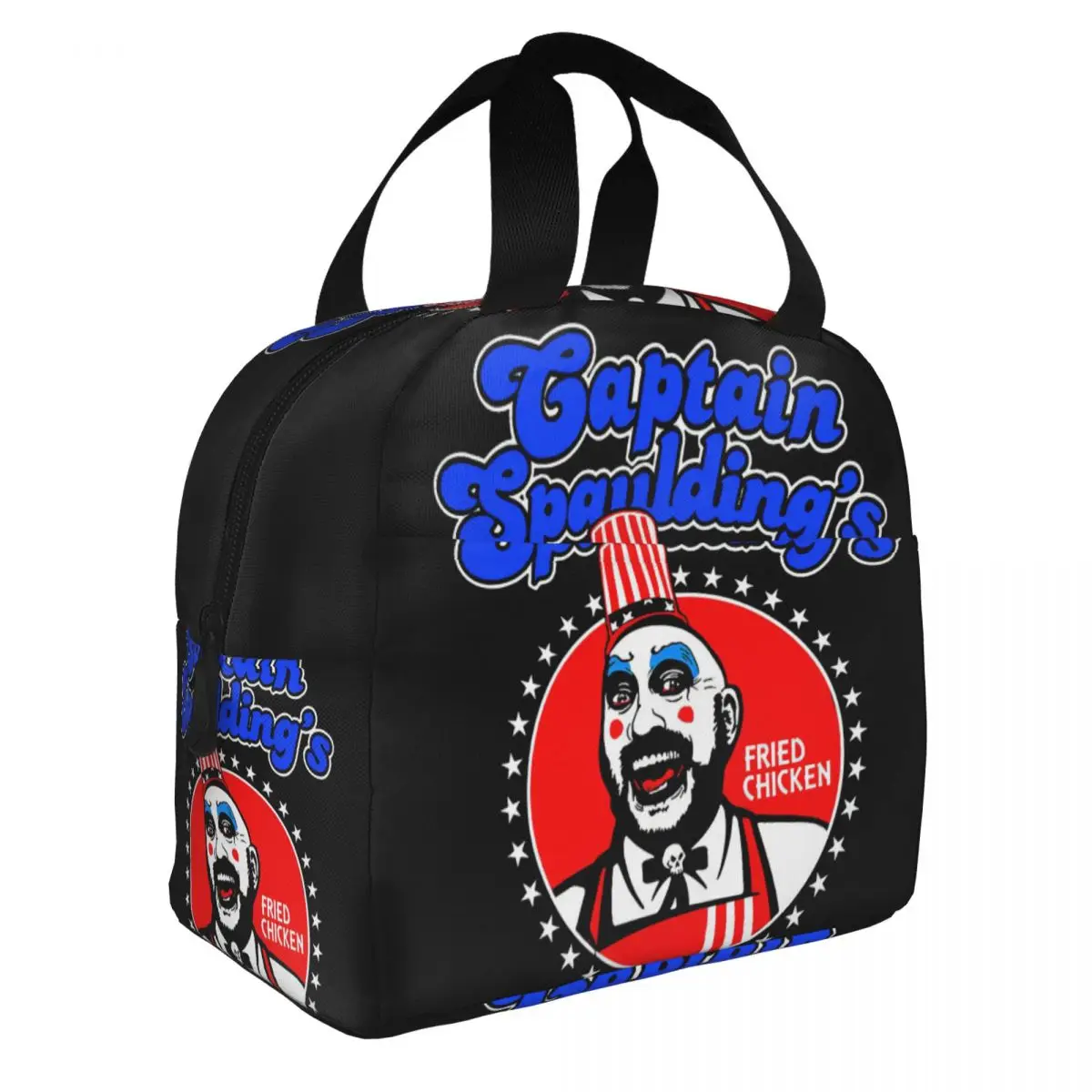 

Captain Spaulding's Lunch Bento Bags Portable Aluminum Foil thickened Thermal Cloth Lunch Bag for Women Men Boy