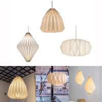chandelier for living room nordic creative paper origami lantern shade nordic creative art decoration suspension lamp bedroom