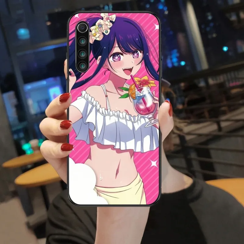 Oshinoko AI Hoshino аниме чехол для телефона Xiaomi Mi 13 12 12S 12T 11T 10T 9T Lite Pro Ultra Poco F3 F4 F5 X4 GT черный