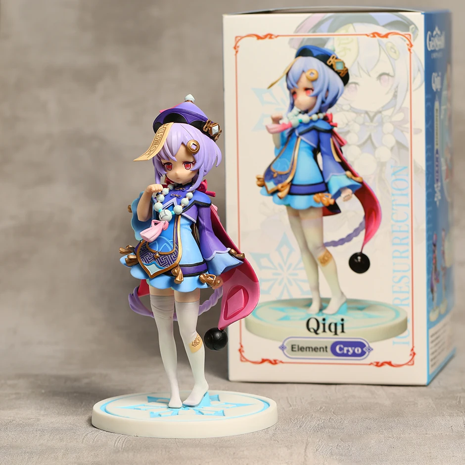 

Figural Genshin Impact Qiqi PVC Figure Desktop Decoration Toy
